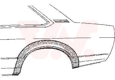 VAN WEZEL Боковина 3757147